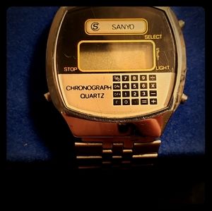 Vintage Sanyo Chronograph Watch